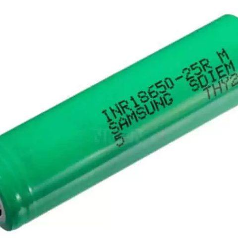 Samsung INR18650-25R Li-Ion Zelle 2500 mAh mit 20 A Entladestrom