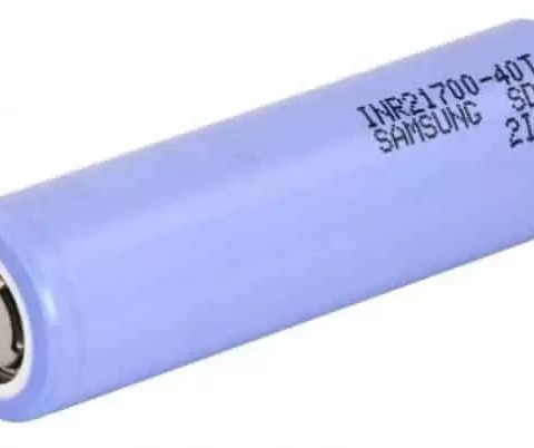Samsung 40T 4000mAh 21700 Li-Ion Zelle mit 40 A Entladestrom