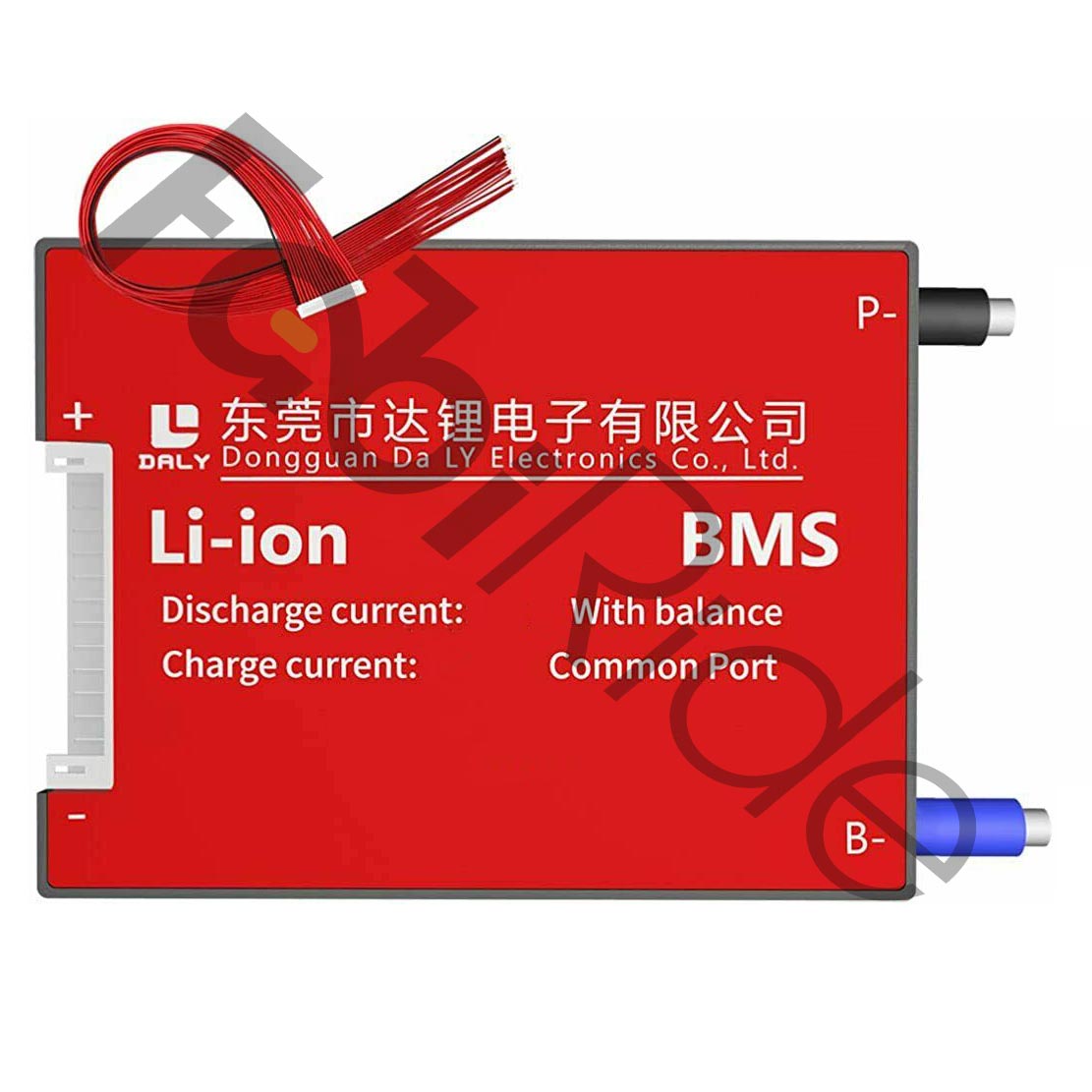 BMS 14S 52V 60A carte de protection port commun pour batterie lithium