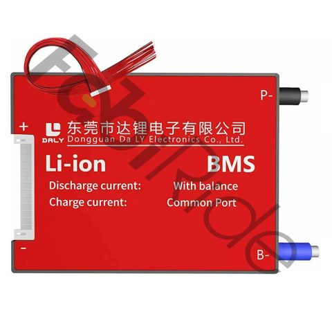 BMS 20S 72V 60A Schutzplatine für Li-Ion Akkupacks mit gemeinsamem C−-Port