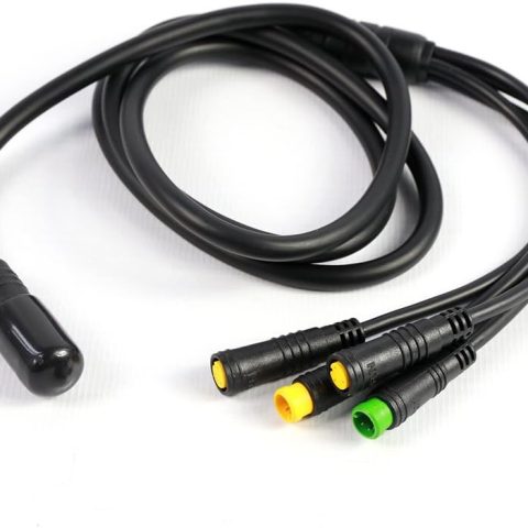 Higo 1T4 Kabel für Bafang - schwarzer 1-auf-4 Verteiler für den E-Bike Kabelbaum