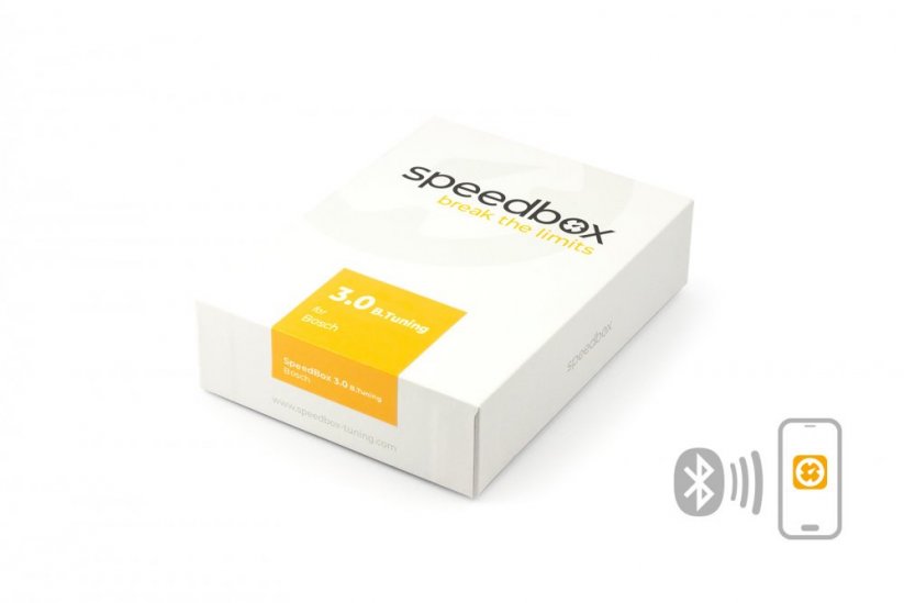 SpeedBox 3.0 B.Tuning modulis su spalvotomis jungtimis Bosch elektriniam dviračiui