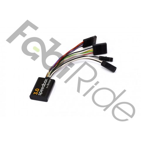 SpeedBox 3.0 für Brose Tuning-Chip mit farbigen Steckverbindern