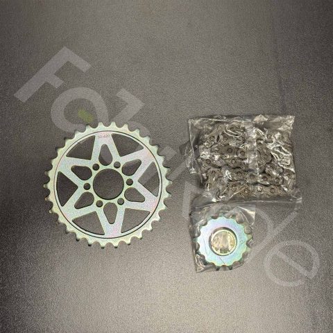 Primary Chain Kit 420 für Sur-Ron Light Bee mit 13T und 30T Ritzeln aus gehärtetem Stahl