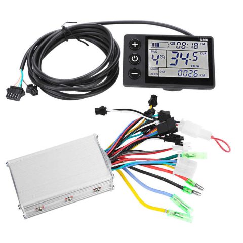 24V/36V 350W Motor-Controller mit Display für E-Bike und E-Scooter