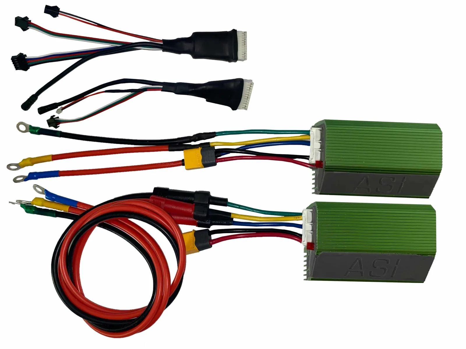 Dual ASI BAC855 INOKIM OXO controller upgrade kit: two controllers and the plug and play loom